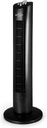 Orbegozo TW0800, torre de ventilación, 60W, 3 velocidades, negro