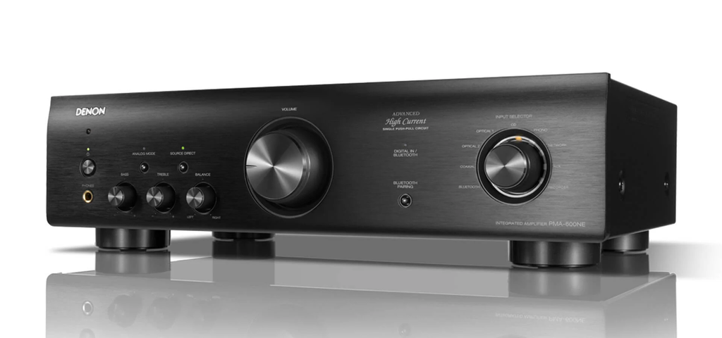 Amplificador integrado PMA600N con una potencia de 70 W por canal y soporte para Bluetooth