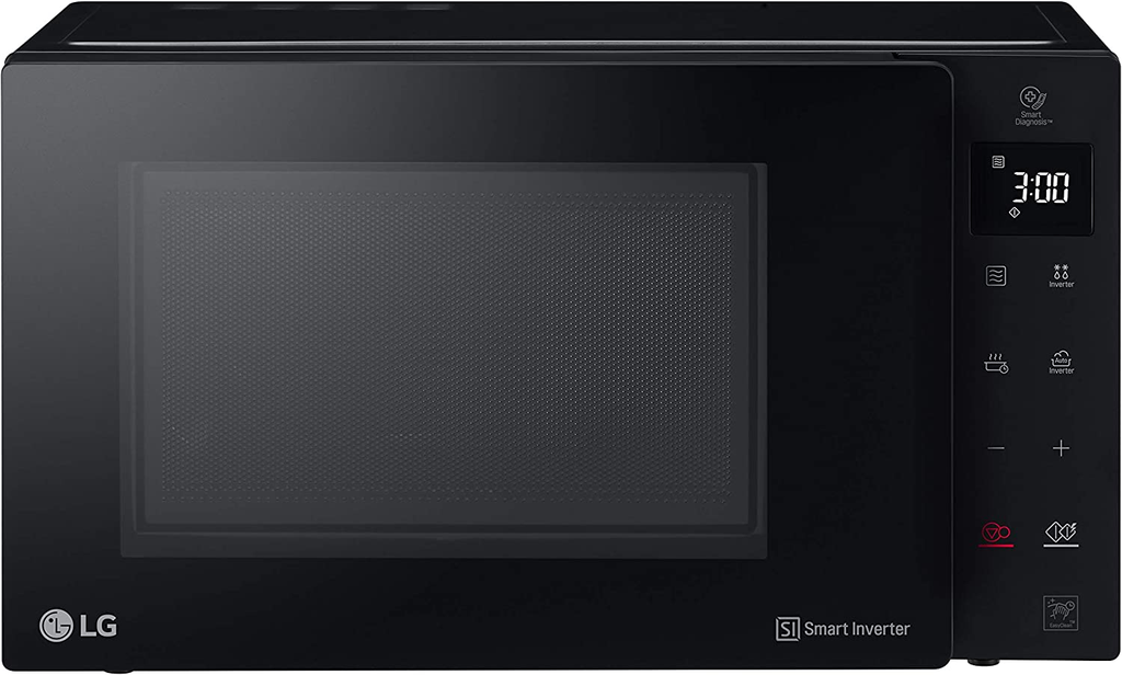LG MH6535GIB, microondas con grill, 1000w, 25l, SmartInverter, negro