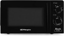 Orbegozo MI2117, microondas, 700w, 20l, 6 niveles de potencia, negro