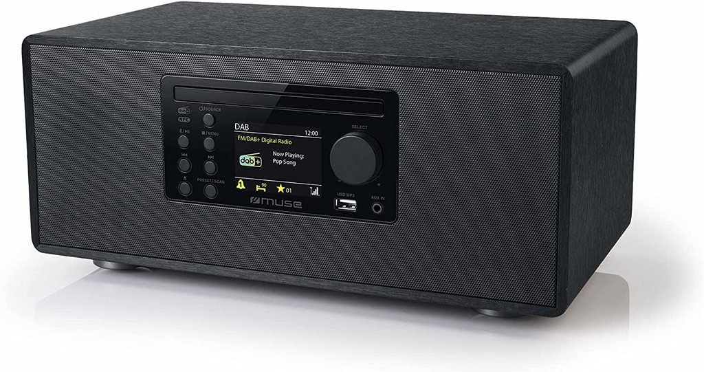 Muse M695 Dbt, radio, Dab+/Fm, Bluetoth Micro System, 60w, negro