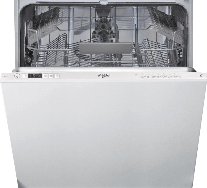 Whirlpool WRIC 3C26, lavavajillas integrable, 14 servicios, 8 programas, 60cm, pantalla LCD, inox, clase E