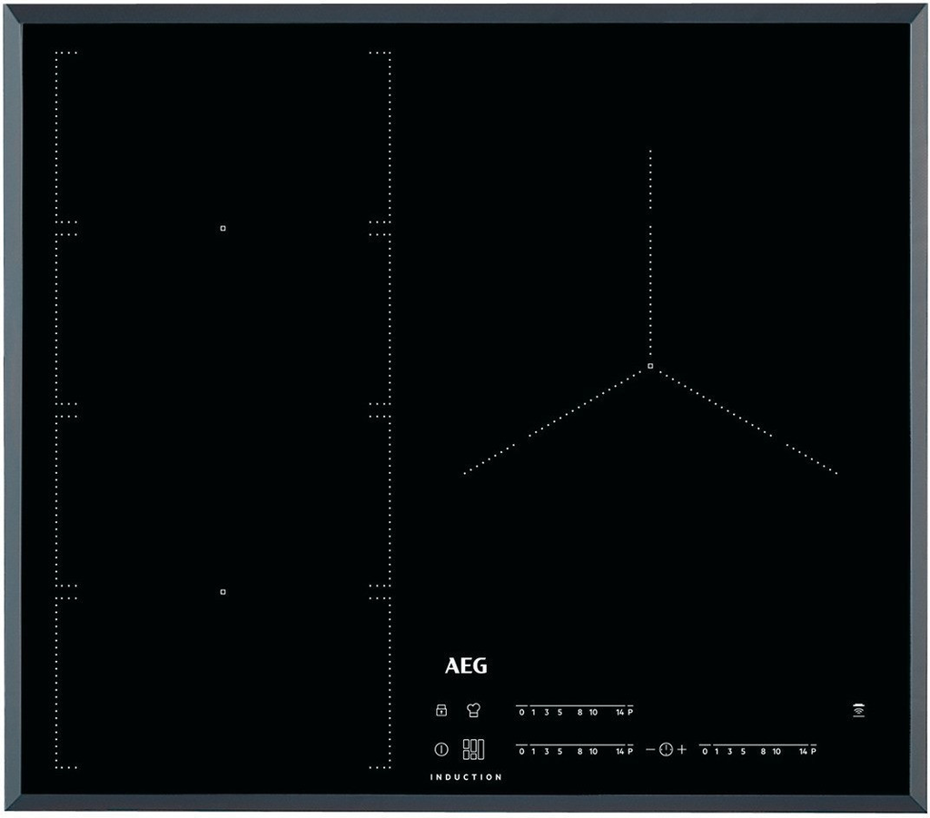 AEG IKE63471FB, placa inducción, serie 6000 flex, 60cm, FlexiBridge