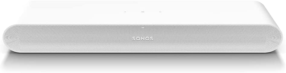 Sonos Ray, barra de sonido, Wi-Fi,  Bass Reflex, compacta, blanca