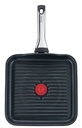 Tefal Excellence, sartén grill de aluminio fundido, 26x26cm, para todo tipo de cocinas