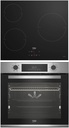 Beko BBSE12340XD, conjunto horno multifunción y placa inducción 3 zonas, clase A
