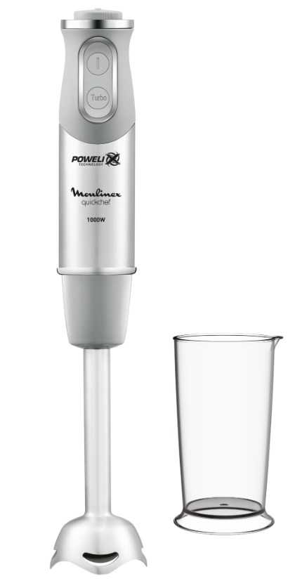 Moulinex DD65AD10, batidora, 1000w, 10 velocidades, acero inox