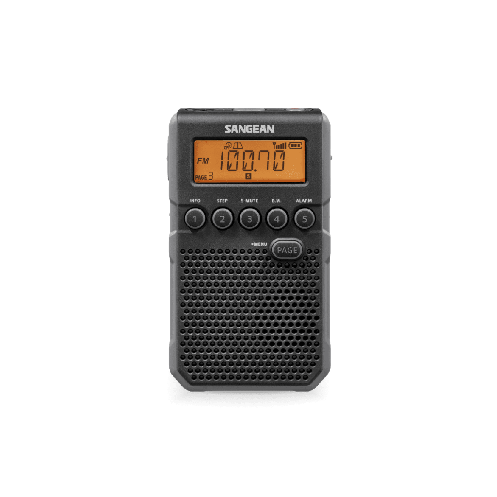 RADIO DE BOLSILLO AM/FM ESTÉREO DT-800 SANGEAN