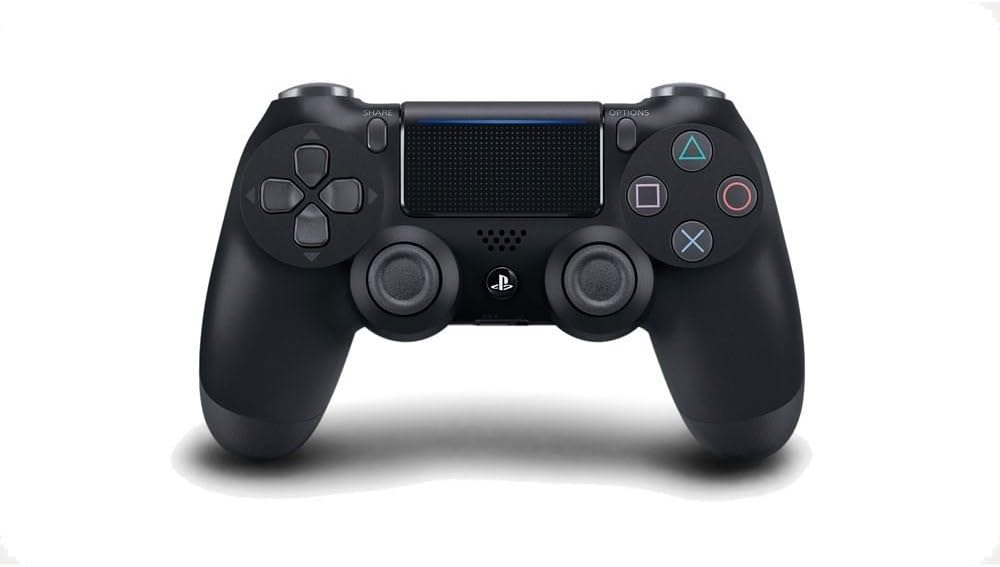 Mando PS4 - Sony PS4 DualShock 4 V2, Inalámbrico, Panel táctil, Negro