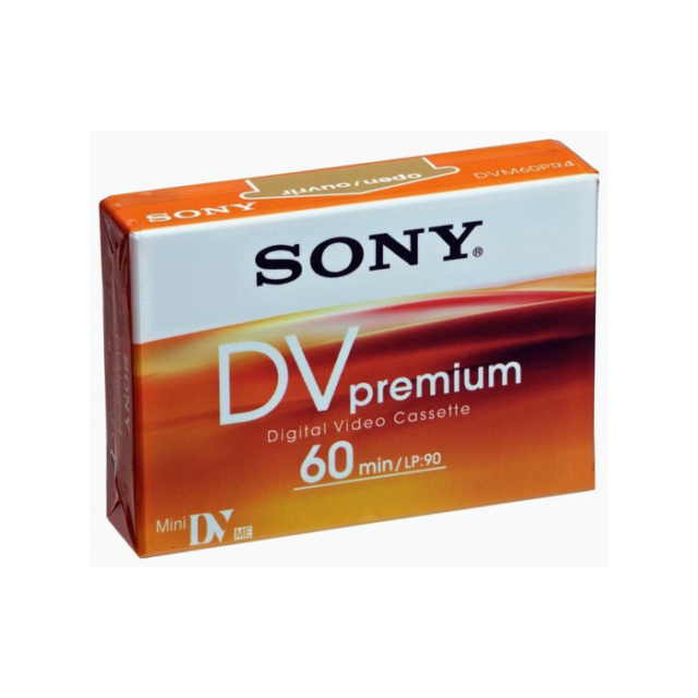 CINTA MINI DV PREMIUM DVM60PR4 SONY CAMARA