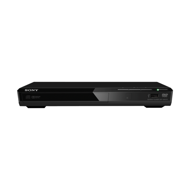 Sony DVPSR370B - Reproductor de DVDs con USB, CD-R/RW, DVD+RW/+R/+R DL, DVD-RW/-R/ JPEG, mp3, MPEG-4
