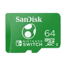 SanDisk 64 GB microSDXC Tarjeta de memoria para Nintendo Switch, hasta 100 MB/s UHS-I Class 10 U3