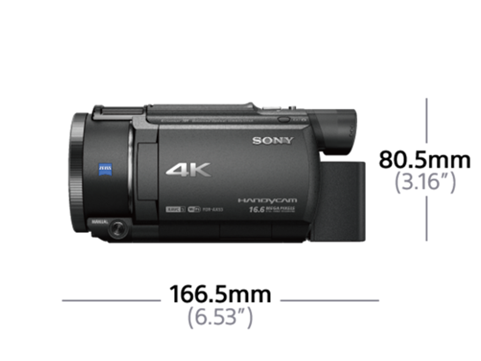 HANDYCAM 4K SONY FDRAX53B VIDEO CAMARA