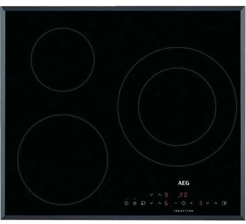 AEG IKB6330SFB, placa de inducción, PowerBoost, biselada, serie 3000