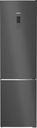 Siemens KG39NAXCF, frigorífico combinado de libre instalación, black inox, 203 x 60 cm, IQ500, clase C