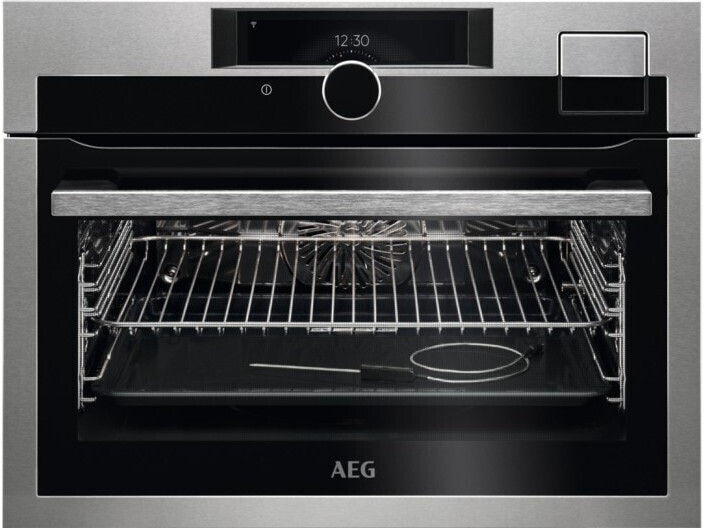 AEG KSE998290M, horno compacto 100% vapor, SteamPro, mando Mastery, serie 9000