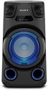 Sony MHC-V13, altavoz de fiesta, potente Bluetooth, iluminación multicolor, reproductor de CD, entrada de micrófono