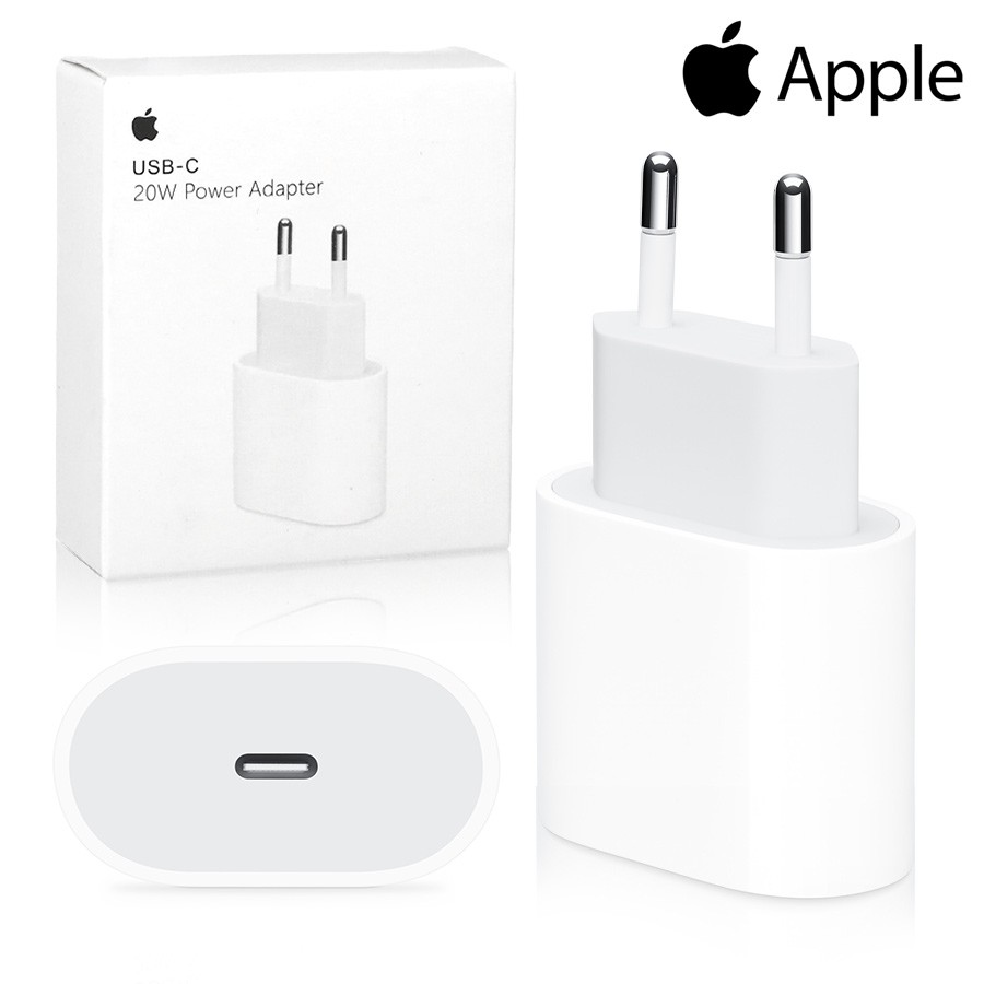 Apple MD3J4ZM/A, adaptador de corriente USB-C, 20w, carga rápida