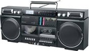 Muse M-380 GB, reproductor CD, cassette, radio FM/MW, Bluetooth, 80W, negro