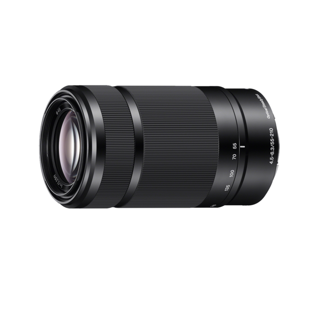 Sony SEL55210B, zoom 3,8x SteadyShot óptico F4,5-6,3 OSS