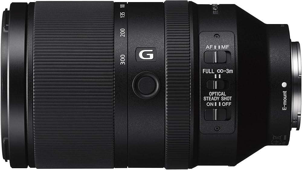Sony SEL70300G.SYX - Objetivo Zoom telescópico (70-300mm, F4.5-5.6 G, OSS)