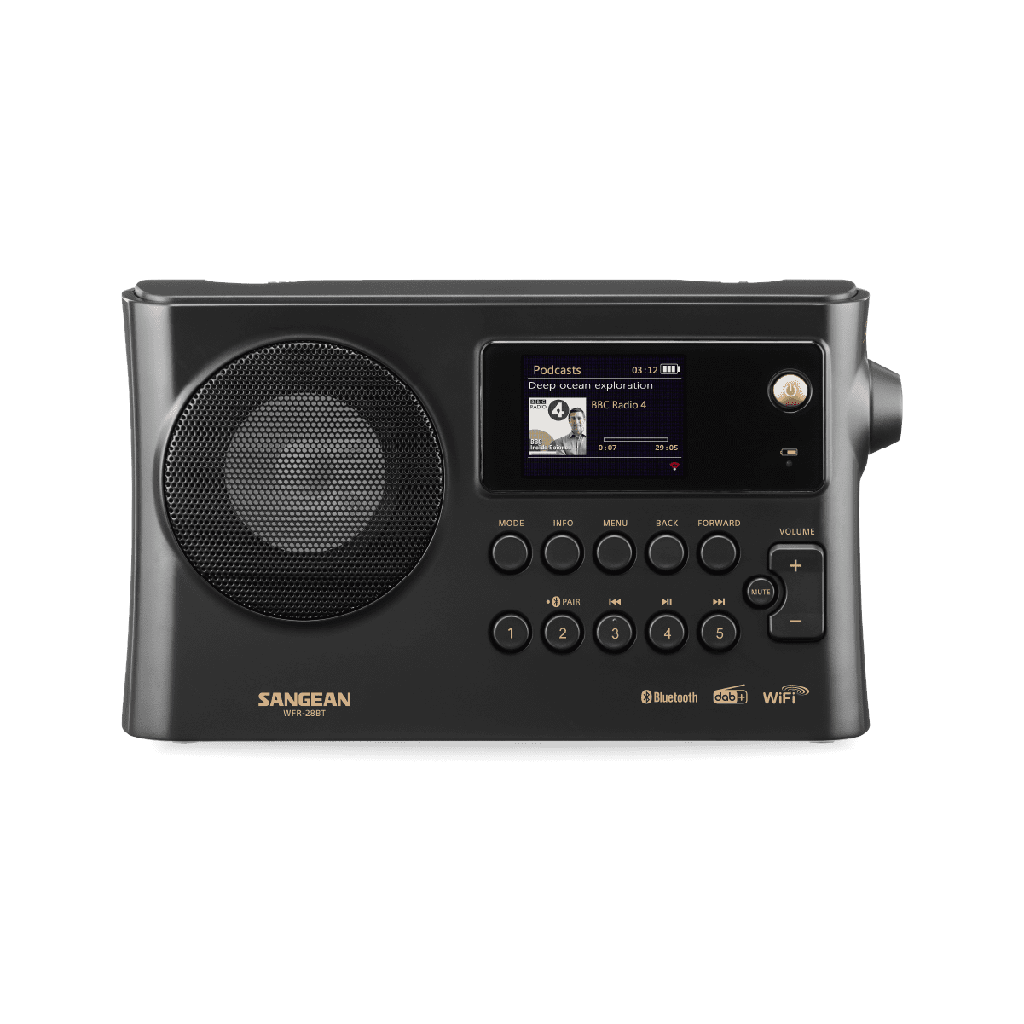 Sangean WFR-28 BT Dark Blue Radio Internet with Dab+ - WiFi - Bluetooth