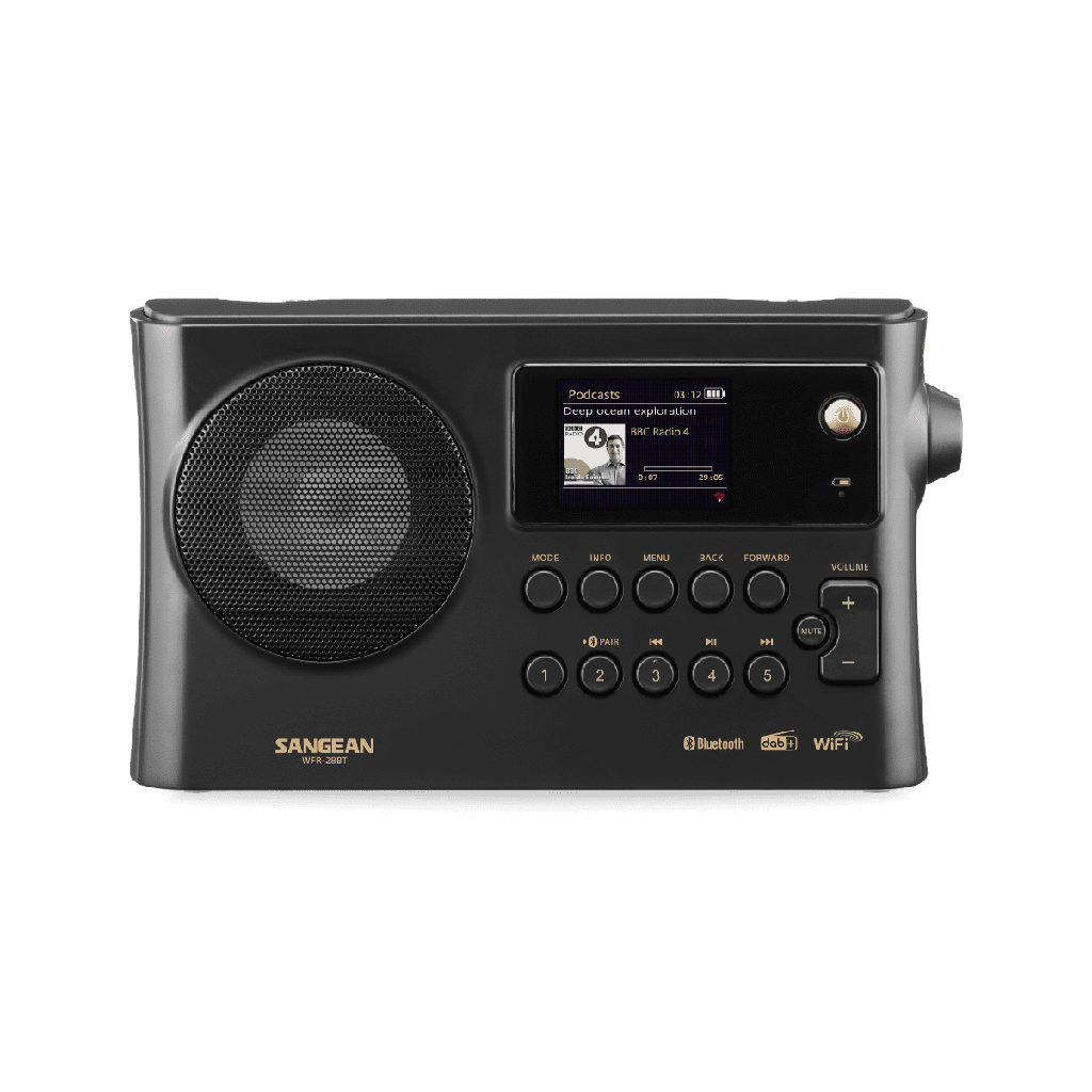 RADIO PORTÁTIL DAB+ SANGEAN WFR28-BT DB