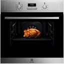 Electrolux EOF3H50BX, horno multifunción, 59x56x55cm, con AquaClean, 65l, inox, clase A