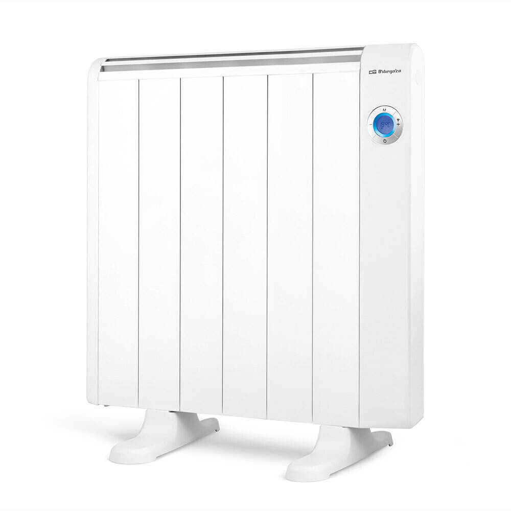 Orbegozo RRW 1000, emisor térmico, 1000w, Wi-Fi, de 7ºC a 35ºC, 6 elementos, blanco