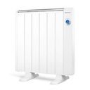 Orbegozo RRW 1000, emisor térmico, 1000w, Wi-Fi, de 7ºC a 35ºC, 6 elementos, blanco