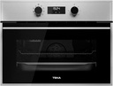 Teka HSC 635, Horno Multifunción, Tecnología Hydroclean PRO, 45 cm, Inox