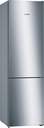 Bosch KGN39VIEA, Frigorífico combi, 2 puertas, Serie 4, No Frost, 203 x 60 cm, Inox, clase E