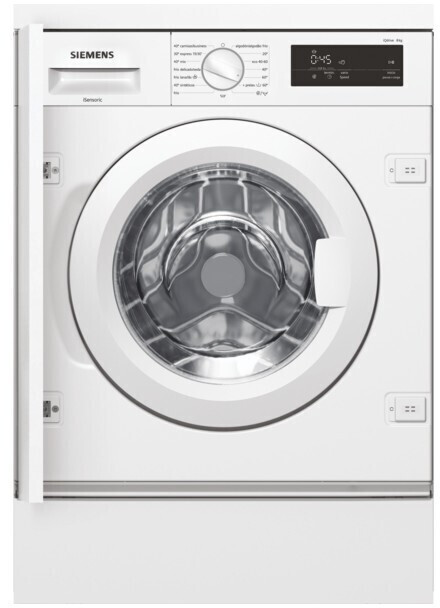 Siemens WI12W327ES, lavadora integrable, 8KG, 1200 RPM, iQ500