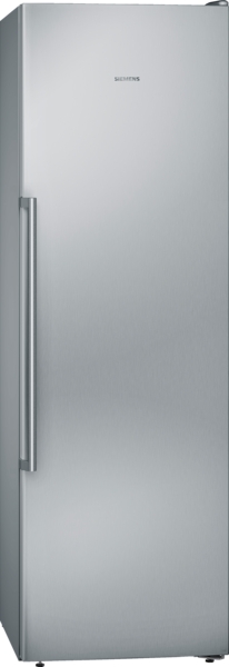 Siemens GS36NAIEP, Congelador una puerta, NoFrost, inox, iQ500, clase E