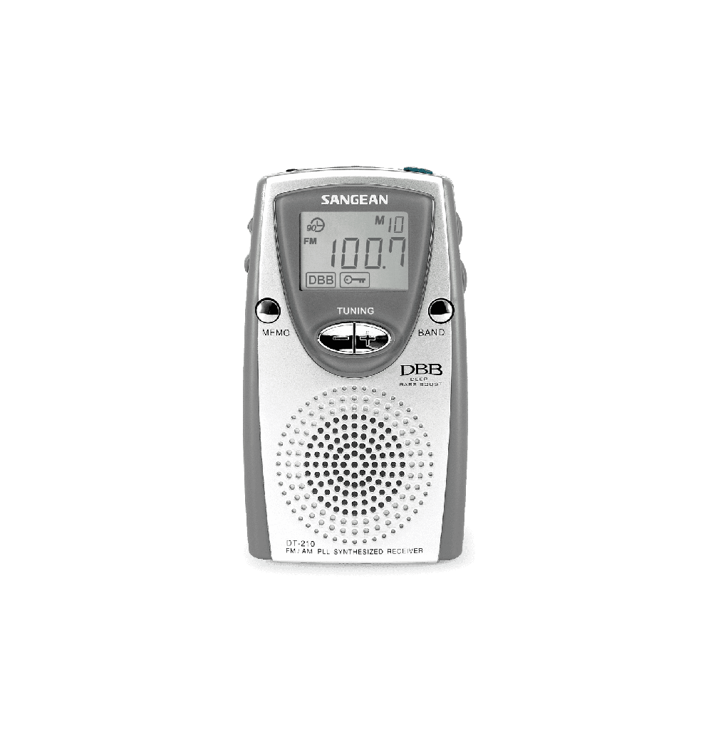 RADIO DE BOLSILLO AM/FM DT-210 SANGEAN