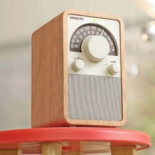 RADIO SANGEAN WR-15 BT WALNUT MADERA