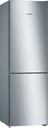 Bosch KGN36VIEA, frigorífico combi, 2 puertas, No Frost, 186 x 60cm, inox, serie 4, clase E