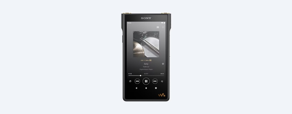 Sony NWWM1AM2 Walkman - Reproductor Digital (Audio de Alta resolución, Android 11, Pantalla táctil, Bluetooth, Wi-Fi