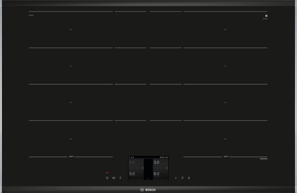 Bosch PXY875KW1E, Placa de inducción, ancho 80 cm, serie 8 - ÚLTIMA UNIDAD