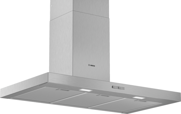 Bosch DWB96BC50, Campana decorativa pared, inox, ancho 90 cm, box Slim, serie 2
