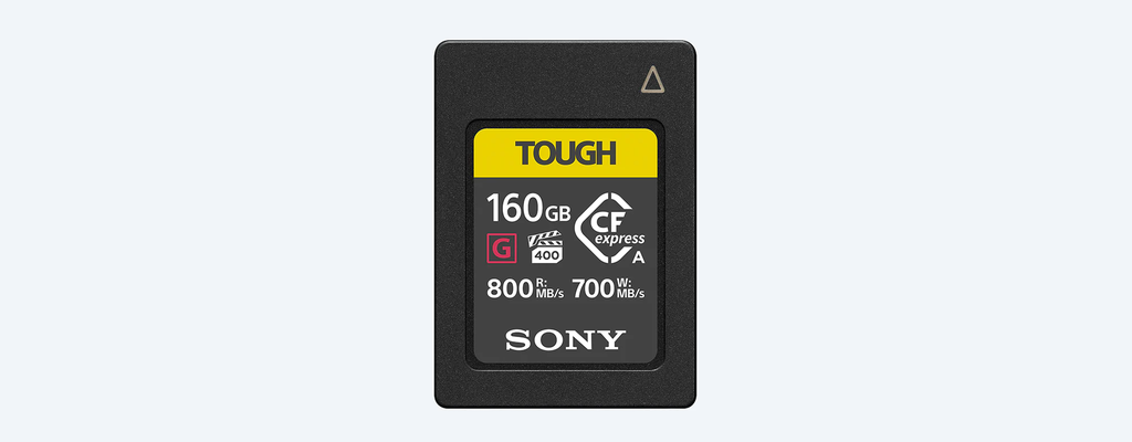 Tarjeta de memoria Sony CFexpress Tipo A de la serie CEA-G160GB