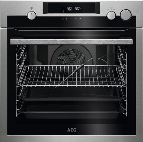AEG BSE572360M, horno pirolítico, serie 7000, limpieza pirolítica, inox, clase A+