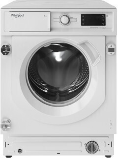 Whirlpool BI WMWG 81484E, Lavadora integrable, 8 Kg, 1400 rpm, 82 x 60 cm, Blanco