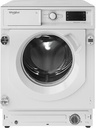 Whirlpool BI WMWG 81484E, Lavadora integrable, 8 Kg, 1400 rpm, 82 x 60 cm, Blanco