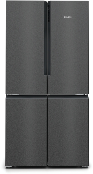 Siemens KF96NAXEA, frigorífico americano, 183 x 90.5 cm, XXL, black stainless steel, iQ300, clase E