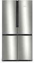 Siemens KF96NVPEA, frigorífico americano, No Frost, 183 cm, 605 l, cajón HyperFresh, SuperRefrigeración, iluminación LED, inox, iQ300, clase E