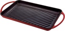 Jata GR33, plancha de asar, 33x21,5cm, 2 asas, apta para todo tipo de cocinas