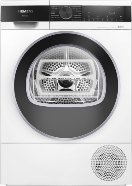 Siemens WQ45G2A0ES, secadora con bomba de calor, 9KG, blanca, iQ500, clase A++