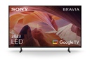 Sony Bravia 43X80L, Smart TV 43"4K HDR, Procesador X1, Google TV, Dolby Vision y Atmos