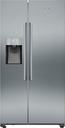 Siemens KA93DAIEP,  frigorífico americano side by side, 178.7 x 90.8 cm, XXL, inox, dispensador, iQ500, clase E